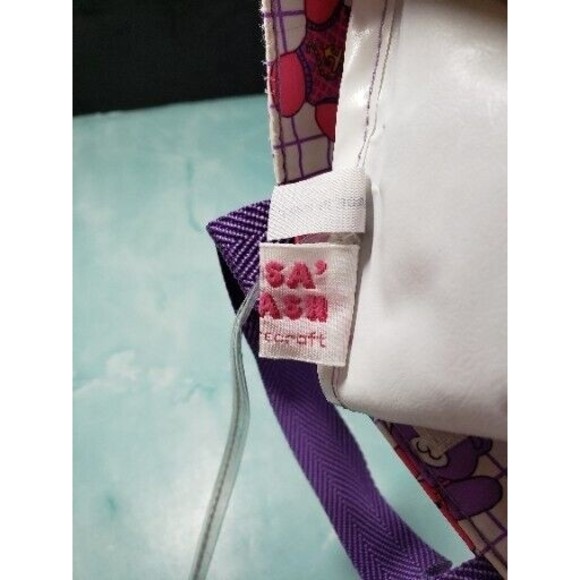 ITSA SMASH by ROSECRAFT Bear Tote Bag Beach Vintage 12x9 - Picture 7 of 7